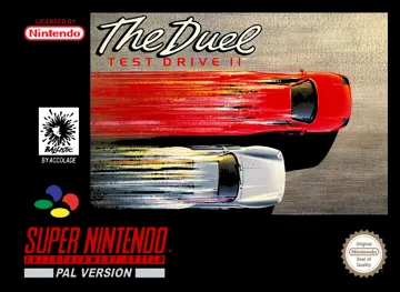 Duel, The - Test Drive II (Europe) box cover front